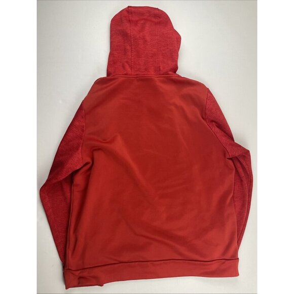 Under Armour Storm1 Hoodie Sweatshirt Mens L Red Loose Fleece Long Sleeve - Picture 3 of 11